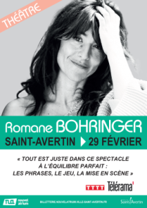 Romane Bohringer "Respire" # Saint - Avertin @ Nouvel Atrium | Saint-Avertin | Centre-Val de Loire | France