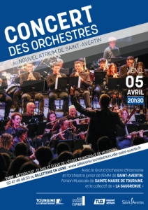 Concert des orchestres de l'Ecole Municipale de Musique # Saint Avertin @ Nouvel Atrium | Saint-Avertin | Centre-Val de Loire | France