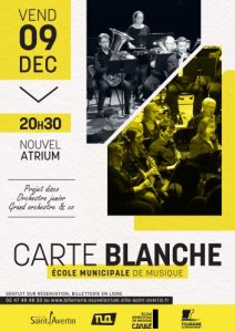 Carte blanche à l'Ecole de Musique # Saint Avertin @ Nouvel Atrium | Saint-Avertin | Centre-Val de Loire | France
