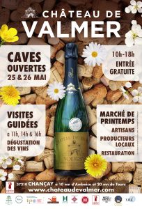 Caves ouvertes et Marché de Printemps 2024 au Château de Valmer # Chancay @ Château de Valmer