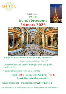 Voyage Découverte : Grands Passages # Paris