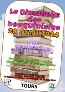 Le Dimanche des Bouquinistes # Tours @ Jardin des Prébendes d’Oé
